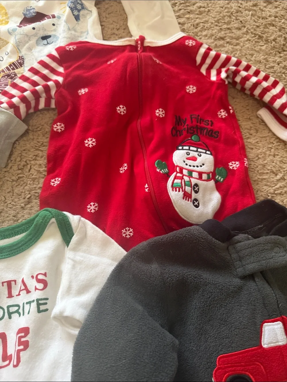 Size 0-3 month Christmas bundle
